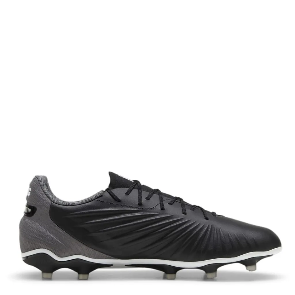 Football Boots*Puma King Match Firm Ground Football Boots in Black