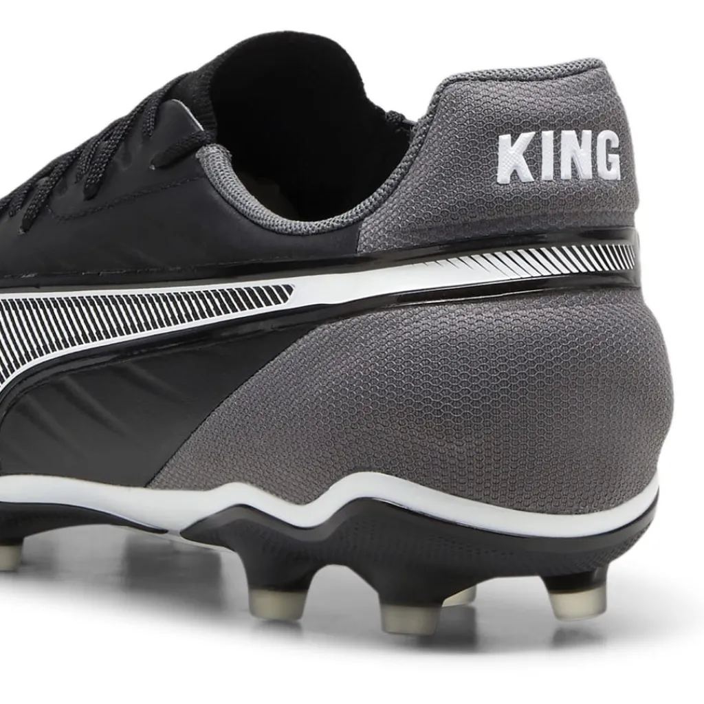 Football Boots*Puma King Match Firm Ground Football Boots in Black