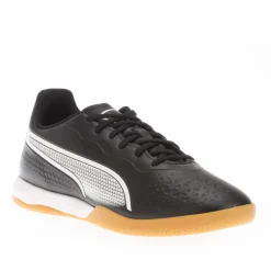 Football Boots*Puma King Match It Trainers in Black-White