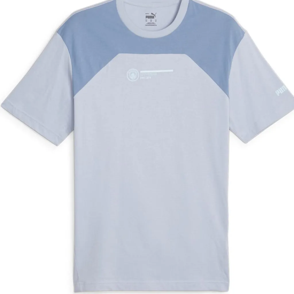 Football And Rugby Clothing*Puma Manchester City Football Culture T-Shirt 2023 2024 Adults in Blue
