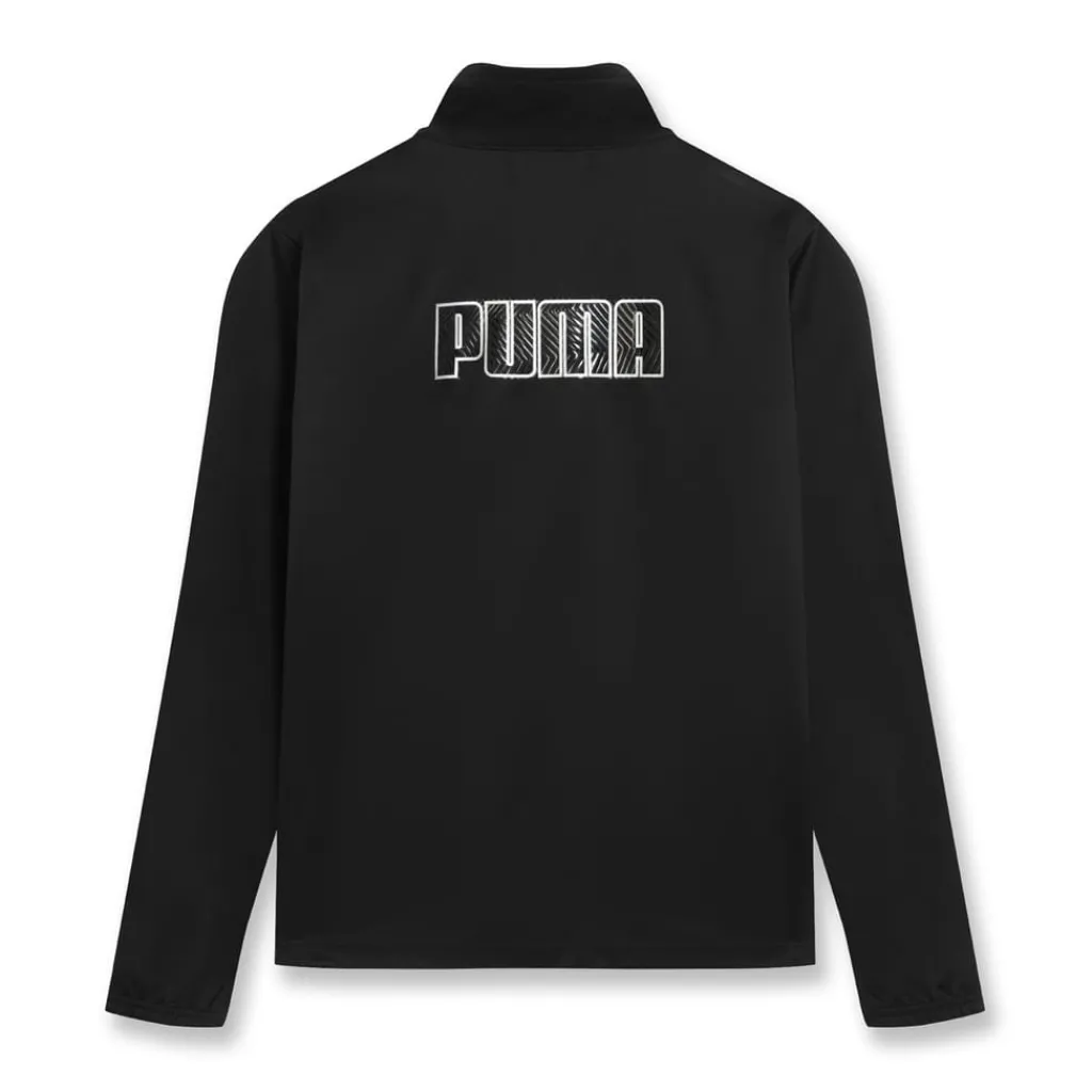 Tracksuits*Puma Mens Finesse Performance Tracksuit Set in Black