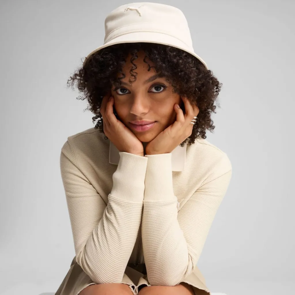 Caps-Hats*Puma Premium Essential Bucket Hat in White