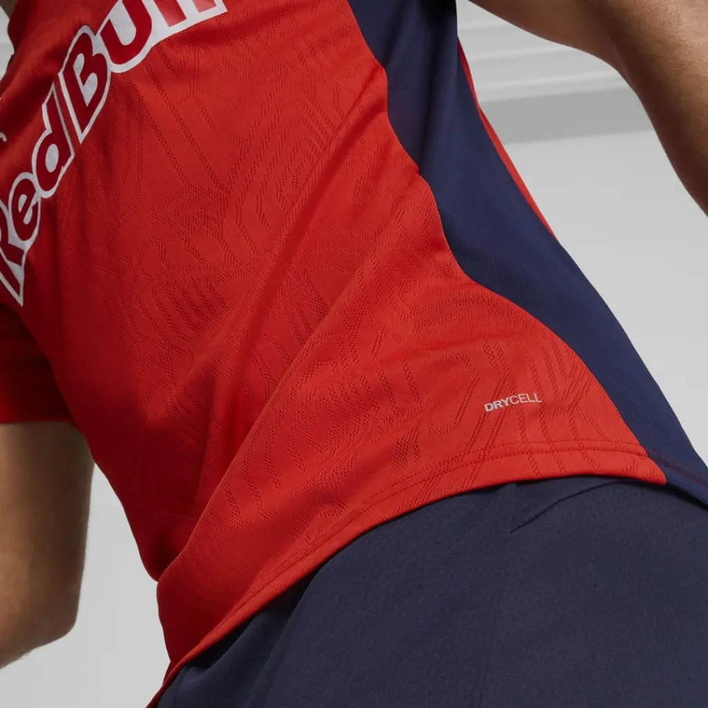 Football And Rugby Clothing*Puma Red Bull Salzburg Training Shirt 2024 2025 Adults in Red