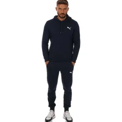 Fitness And Gymwear|Assorted*Puma Small Logo Hooded Sweat in Navy
