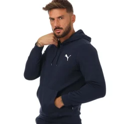 Fitness And Gymwear|Assorted*Puma Small Logo Hooded Sweat in Navy