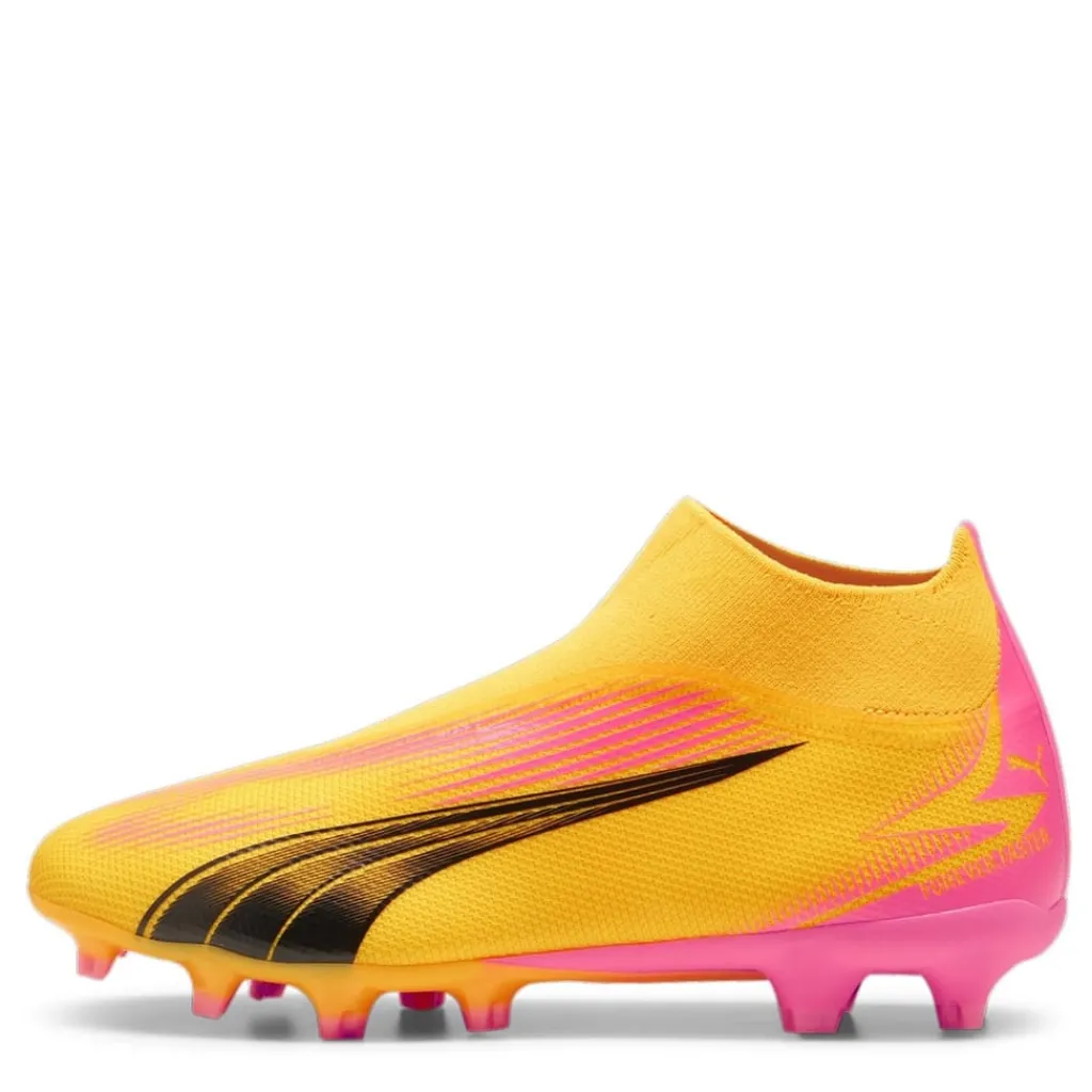 Football Boots*Puma Ultra Match Laceless Firm Ground Football Boots in Orange