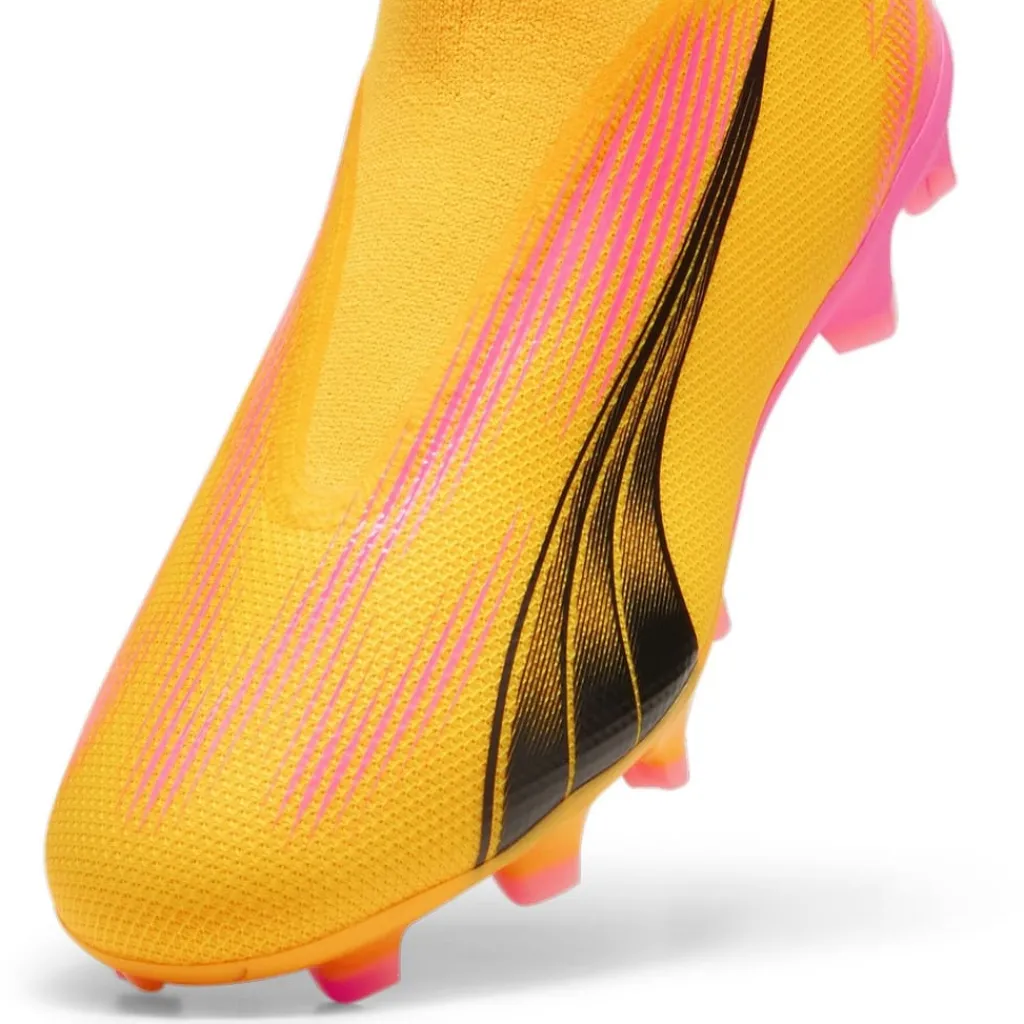 Football Boots*Puma Ultra Match Laceless Firm Ground Football Boots in Orange