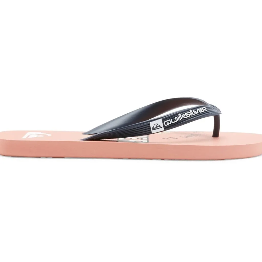 Beach Shoes*Quiksilver Java Flip Flops in White