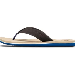 Beach Shoes*Quiksilver Mens Molokai Layback Flip Flops in Brown