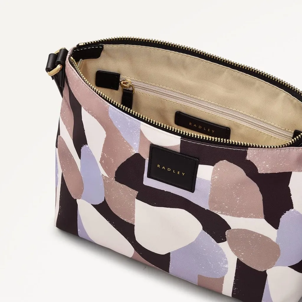 Bags*Radley M Zptp Crsbdy in Purple