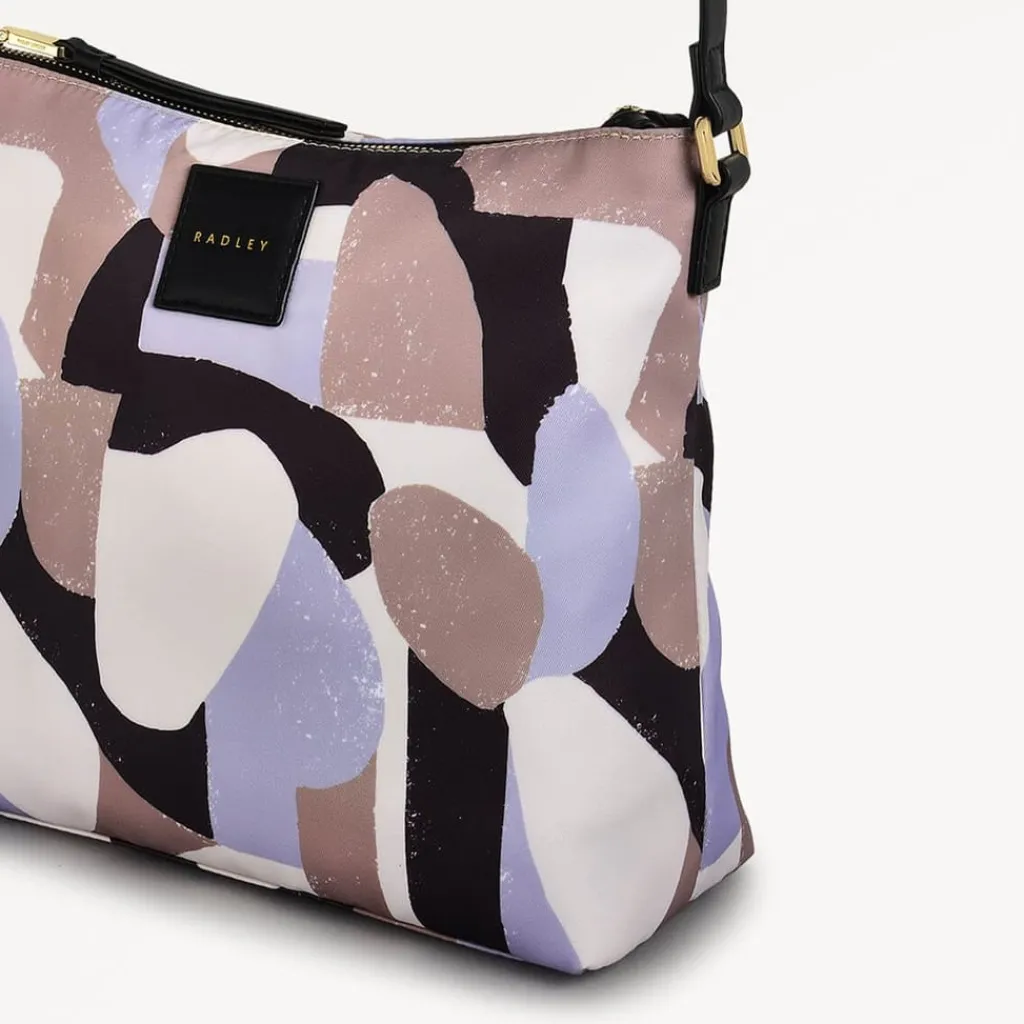 Bags*Radley M Zptp Crsbdy in Purple