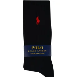 Underwear And Socks*Ralph Lauren Crew Socks in Black