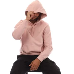 Hoodies*Ralph Lauren Loopback Fleece Hoodie in Rose