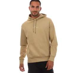 Hoodies*Ralph Lauren Script Chest Logo Hoodie in Khaki