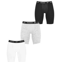 Underwear And Socks*Reebok 3 Pack Boxer Shorts in Multi