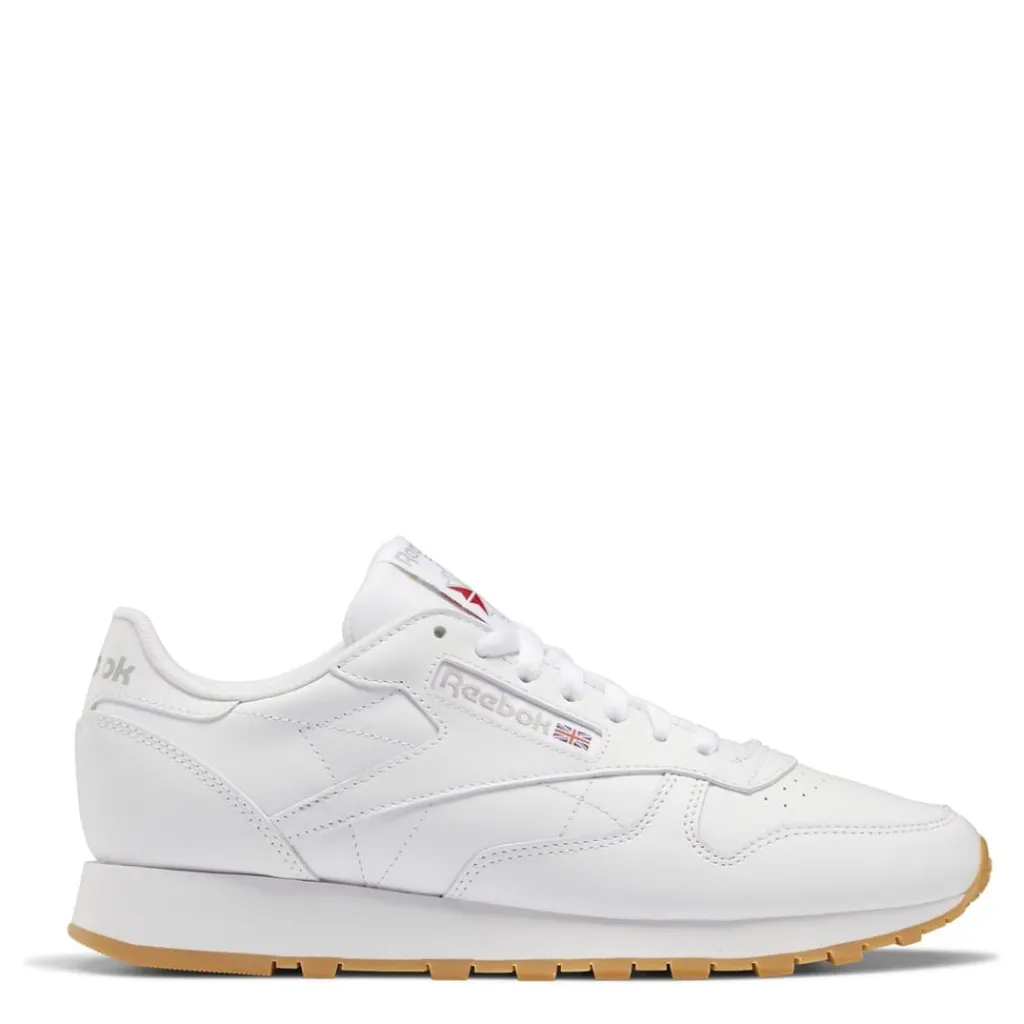 Trainers|Footwear*Reebok Mens Classic Leather Trainers in White
