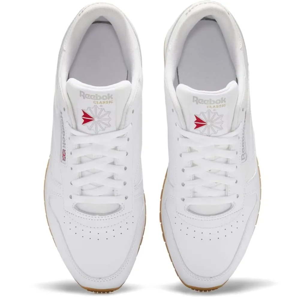 Trainers|Footwear*Reebok Mens Classic Leather Trainers in White