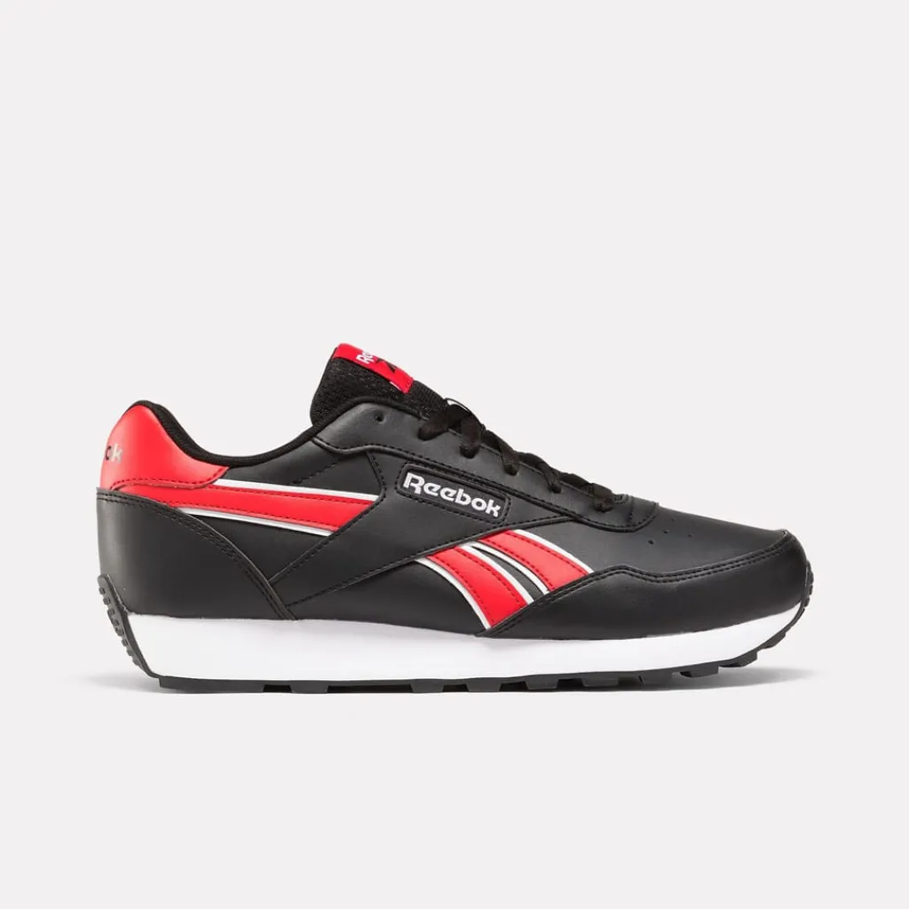 Running Shoes|Fitness And Gym Footwear*Reebok Rewind Run Trainers in Black white red