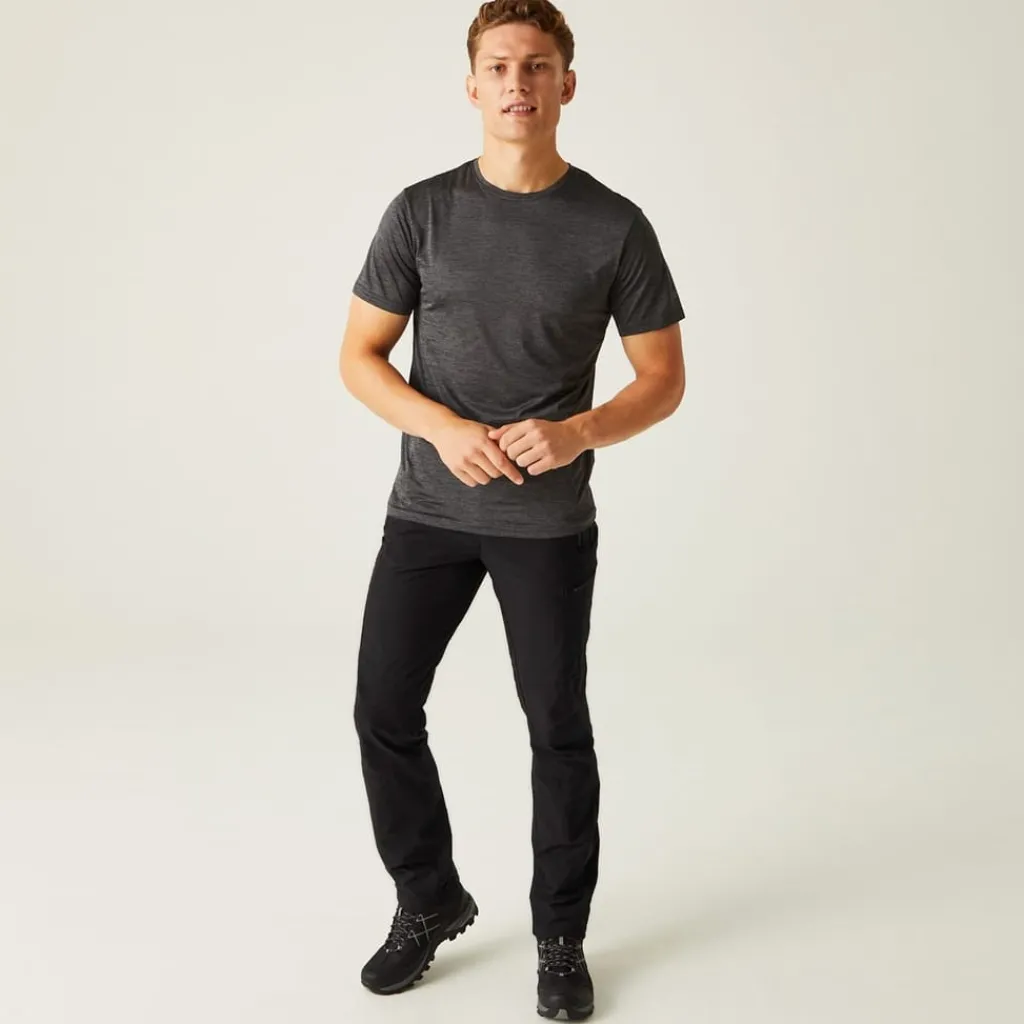 Trousers*Regatta Highton Walking Trouser Regular Length in Black