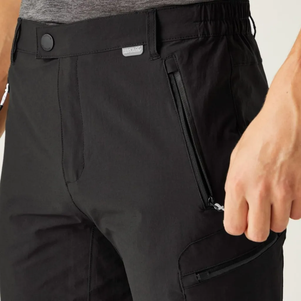 Trousers*Regatta Highton Walking Trouser Regular Length in Black