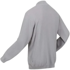 Knitwear*Regatta Keaton Cotton Half-Zip Sweater in Grey