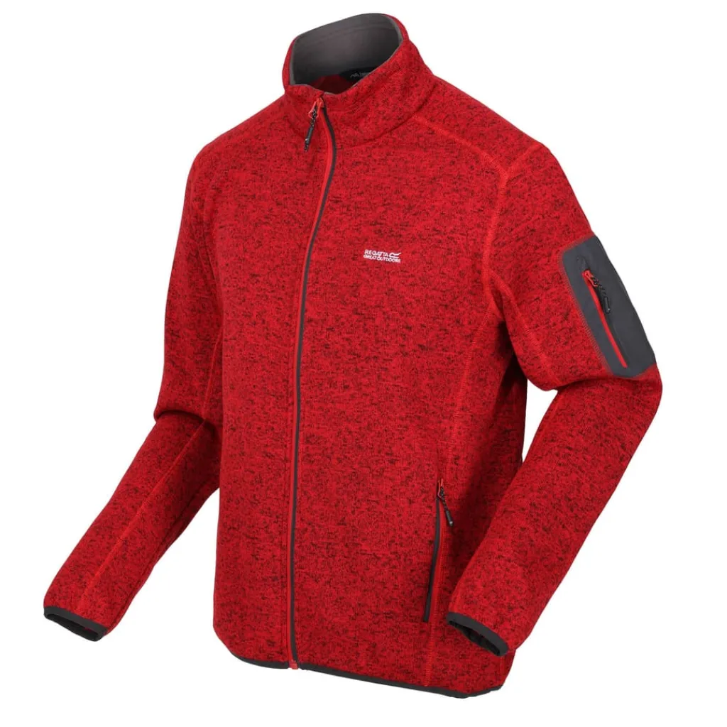 Sweatshirts*Regatta Newhill Full-Zip Fleece in Red