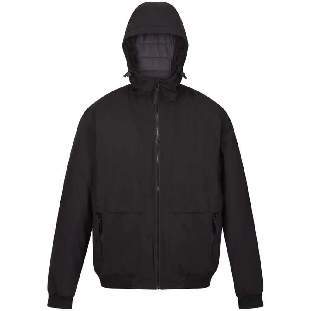 Coats And Jackets*Regatta Renly Waterproof Hooded Jacket in Black