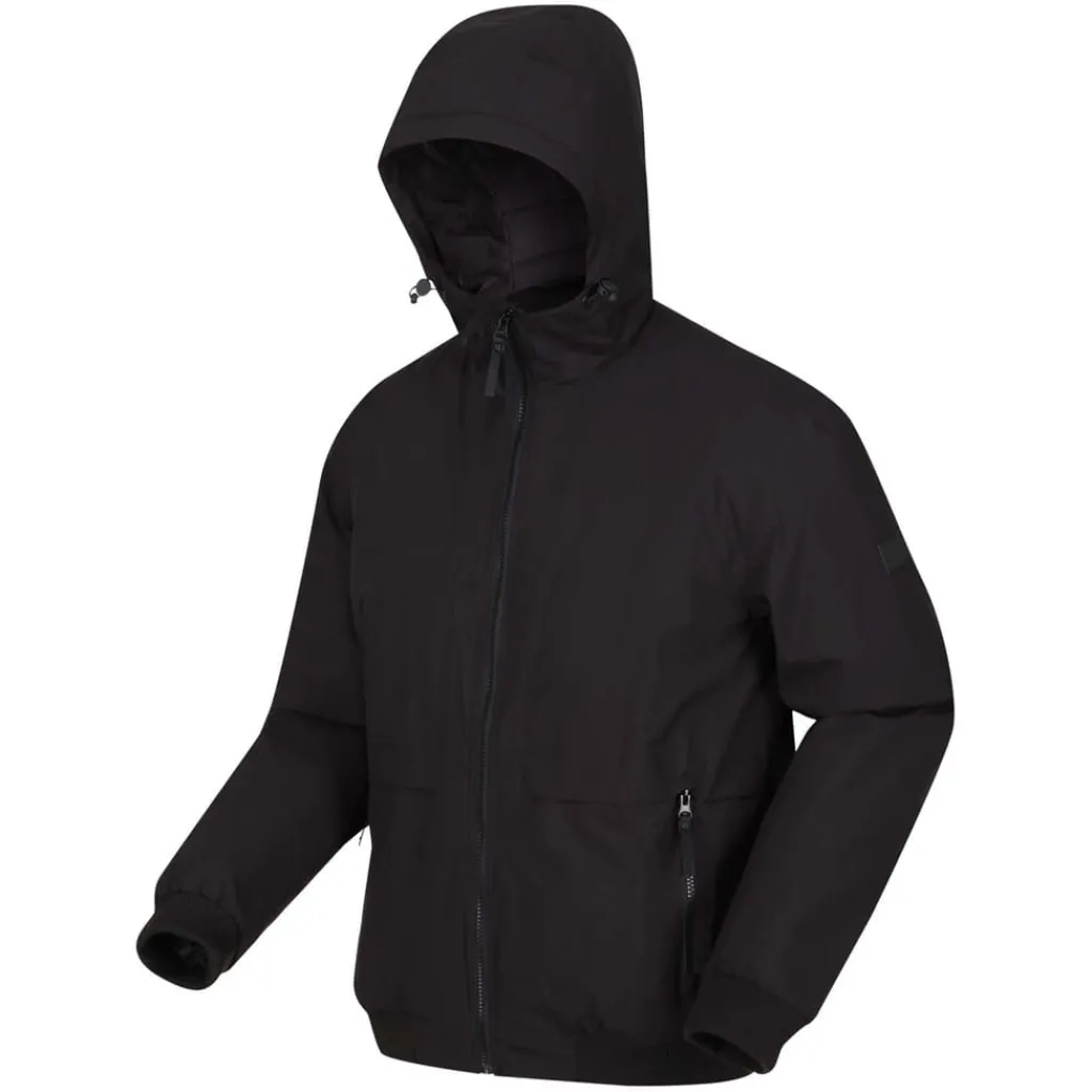 Coats And Jackets*Regatta Renly Waterproof Hooded Jacket in Black
