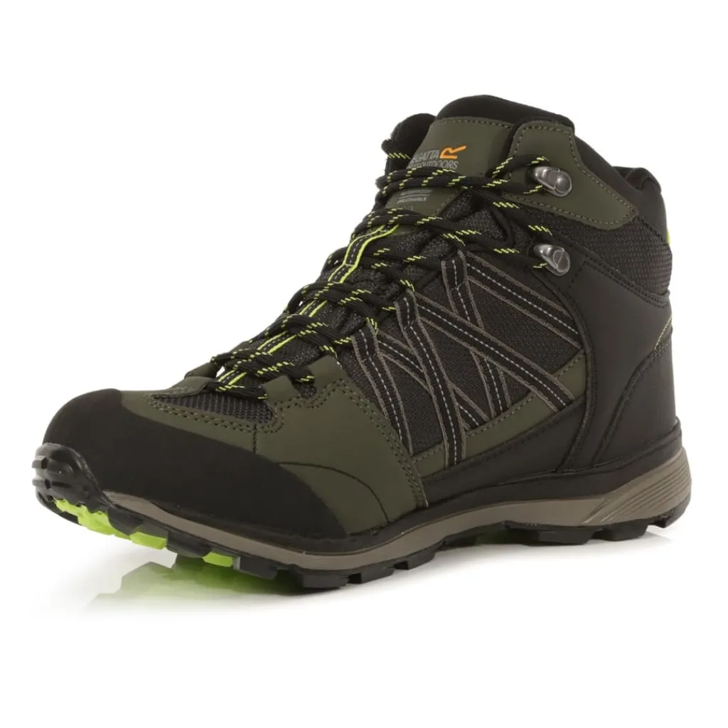 Boots*Regatta Samaris Mid Hiking Boots in Green