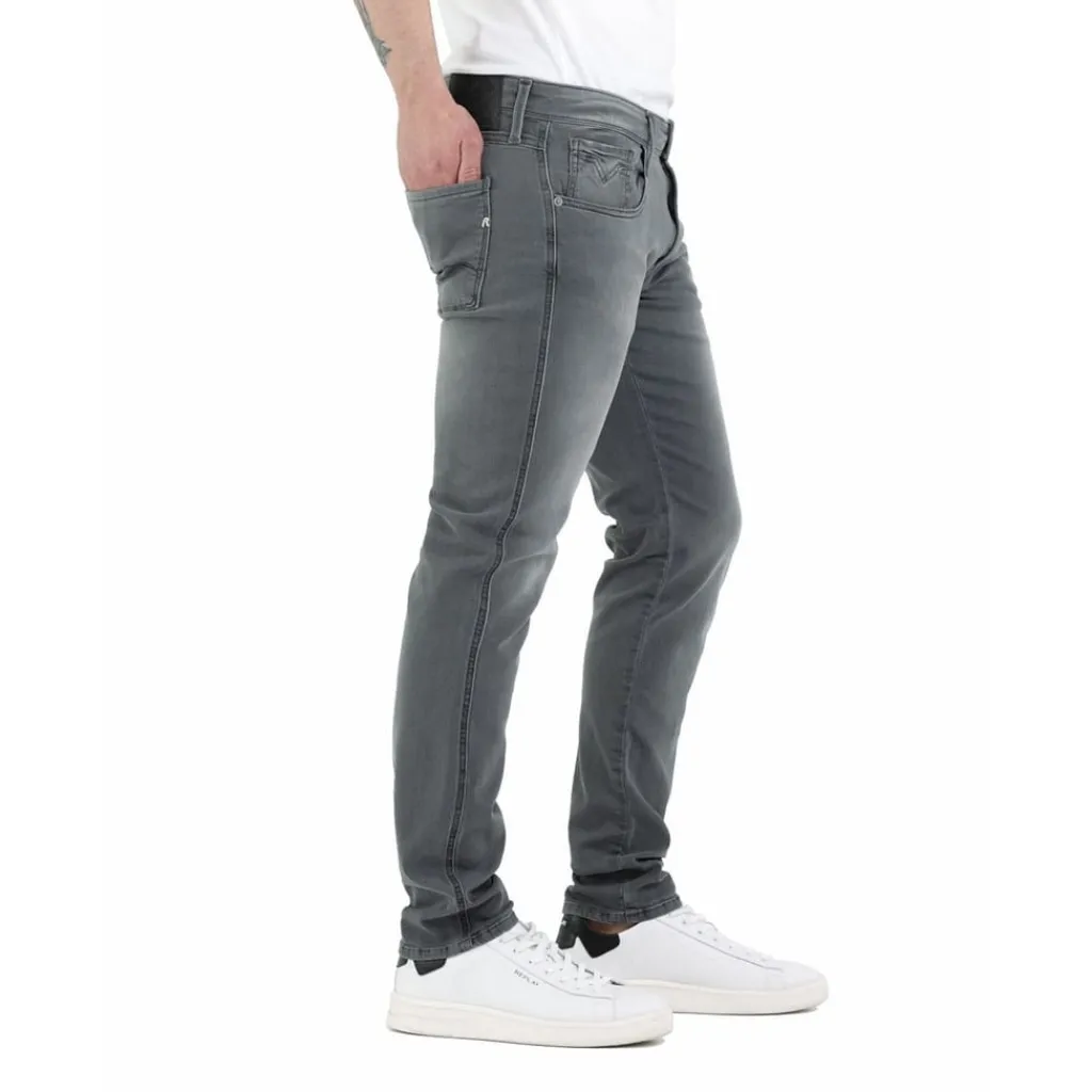 Jeans*Replay Anbass Slim Fit Jean in Grey