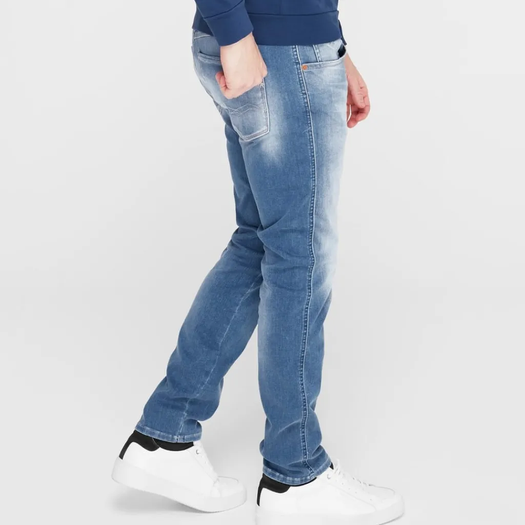 Jeans*Replay Hyperflex Anbass Slim Jeans in Blue