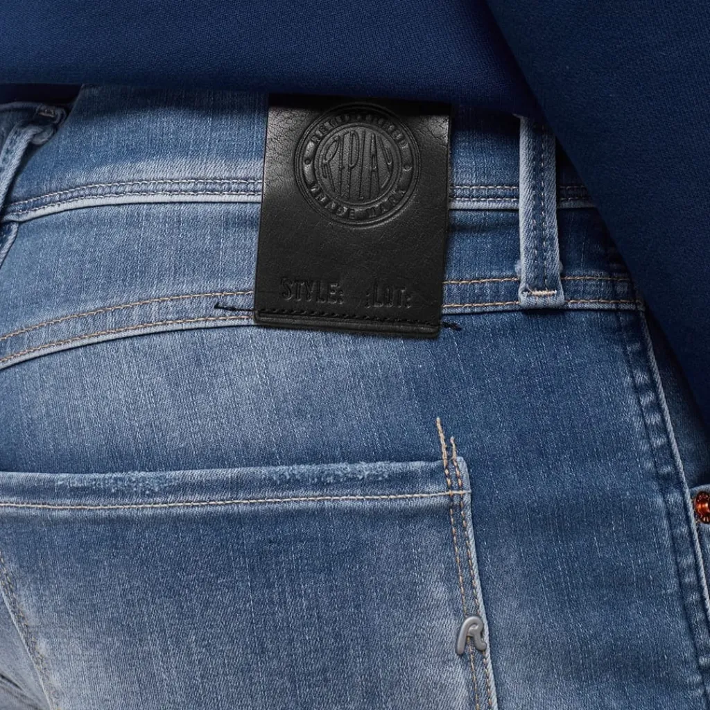 Jeans*Replay Hyperflex Anbass Slim Jeans in Blue