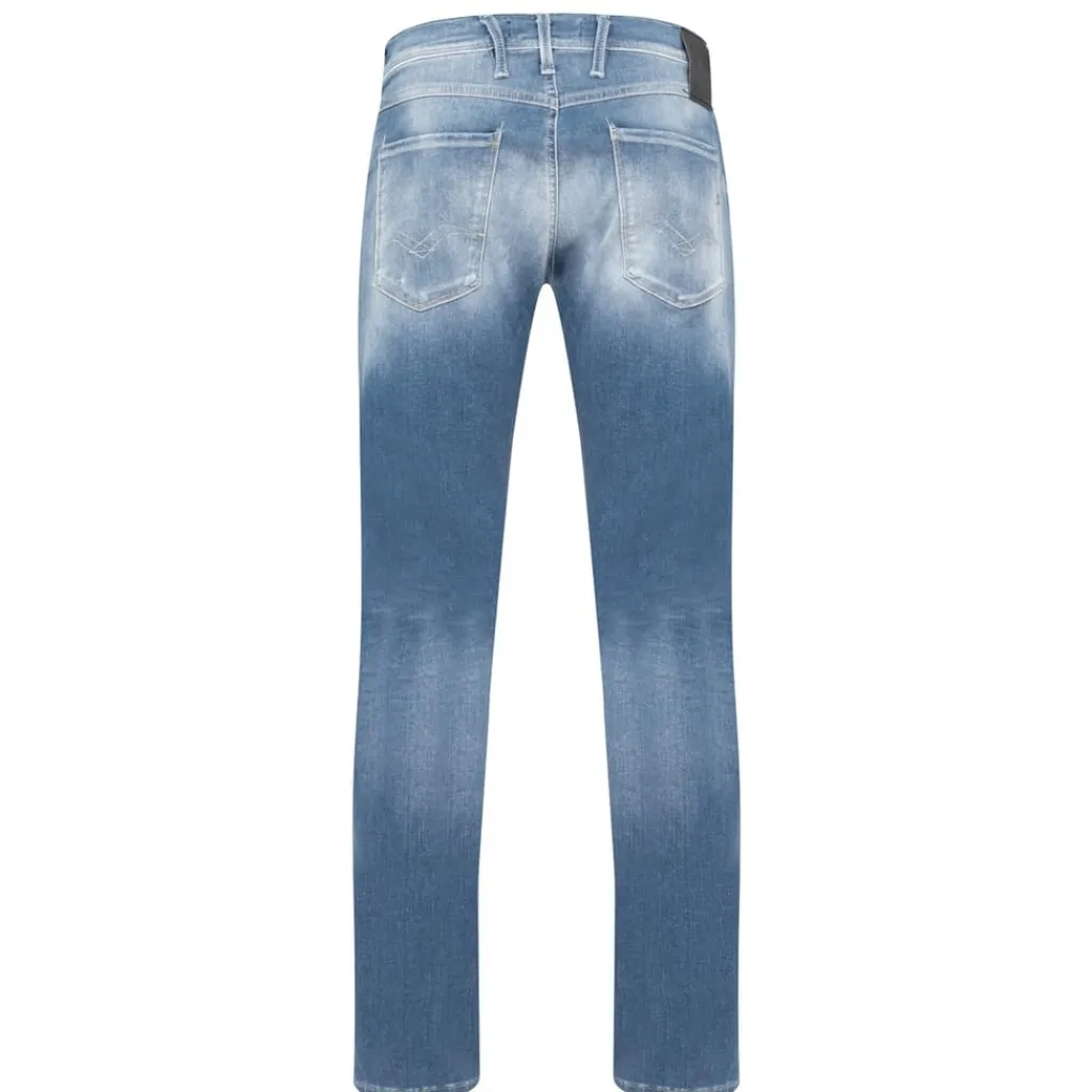 Jeans*Replay Hyperflex Anbass Slim Jeans in Blue