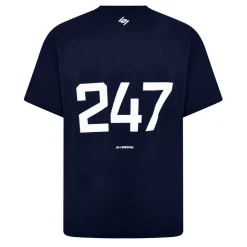 Fitness And Gymwear|Fitness And Gym Tops*Represent 247 247 Oversized T-Shirt in Blue