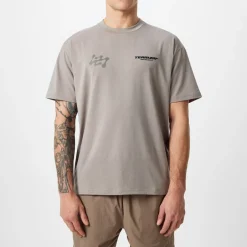 Fitness And Gym Tops*Represent 247 Future Terrains T-Shirt in Grey