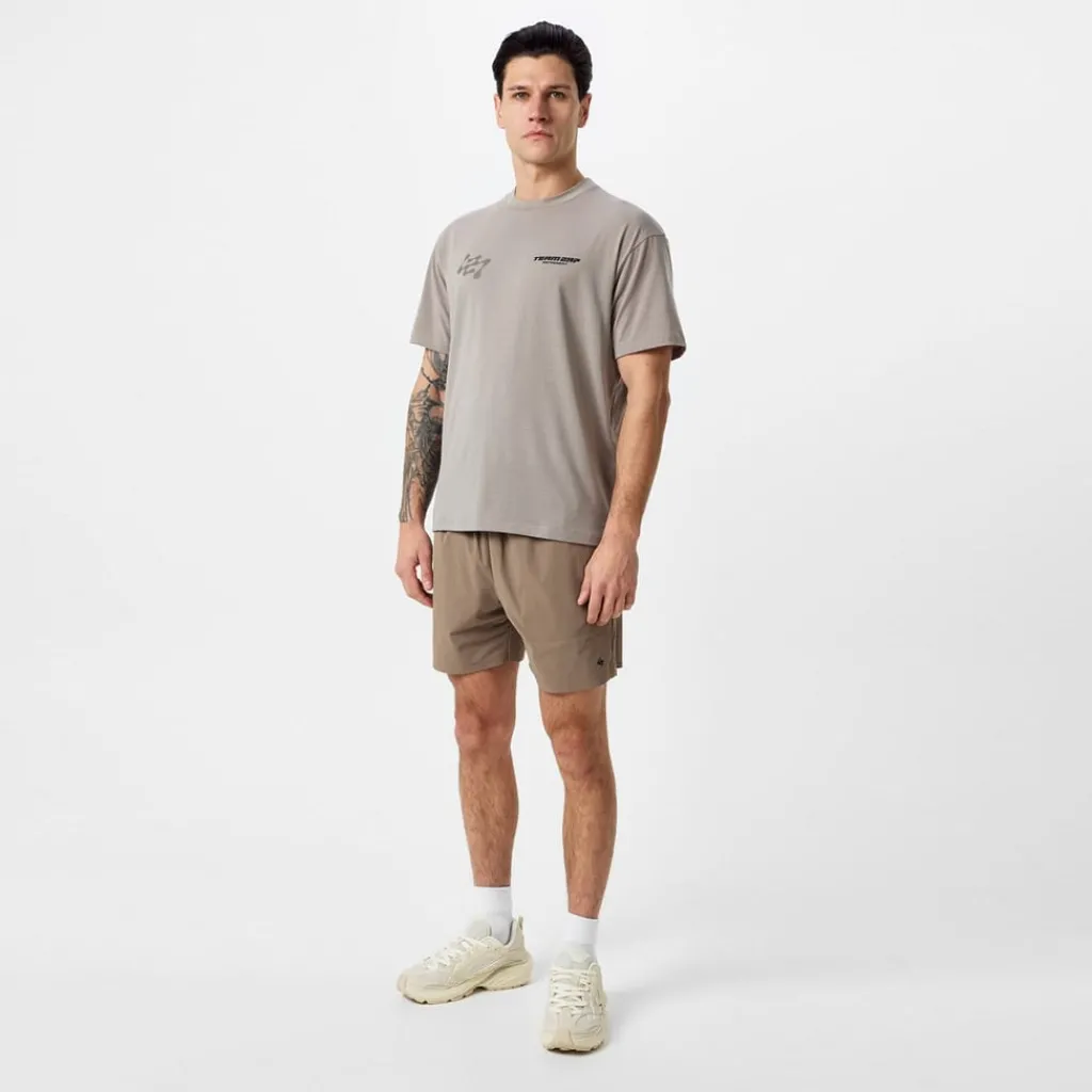 Fitness And Gym Tops*Represent 247 Future Terrains T-Shirt in Grey