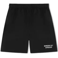 Fitness And Gym Shorts*Represent 247 Gymnasium Performance Shorts in Black