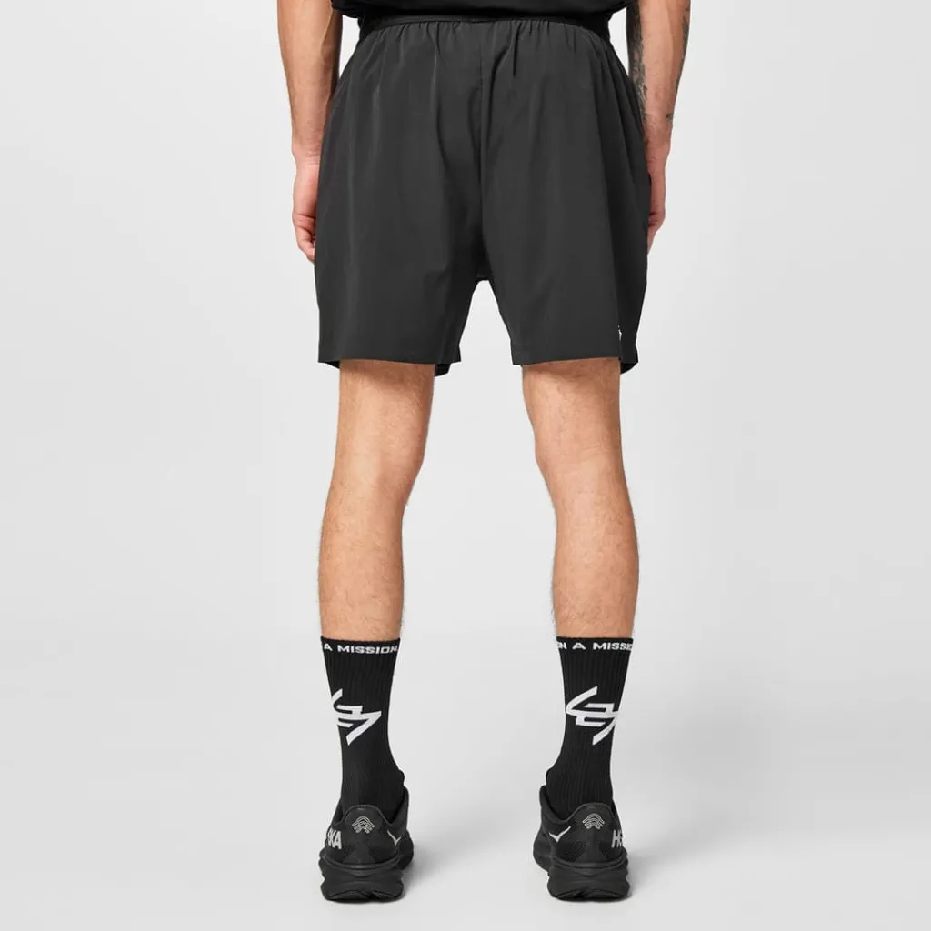 Fitness And Gym Shorts*Represent 247 Mens Fused Shorts in Black