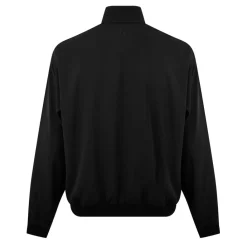 Tracksuits*Represent Initial Knitted Track Jacket in Black
