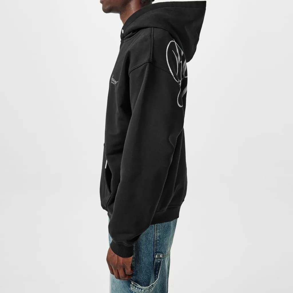 Hoodies*Represent Owners Script Hoodie in Black