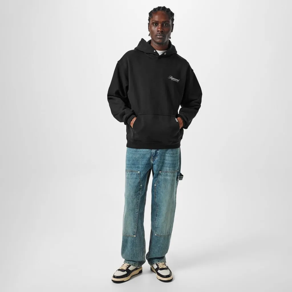 Hoodies*Represent Owners Script Hoodie in Black