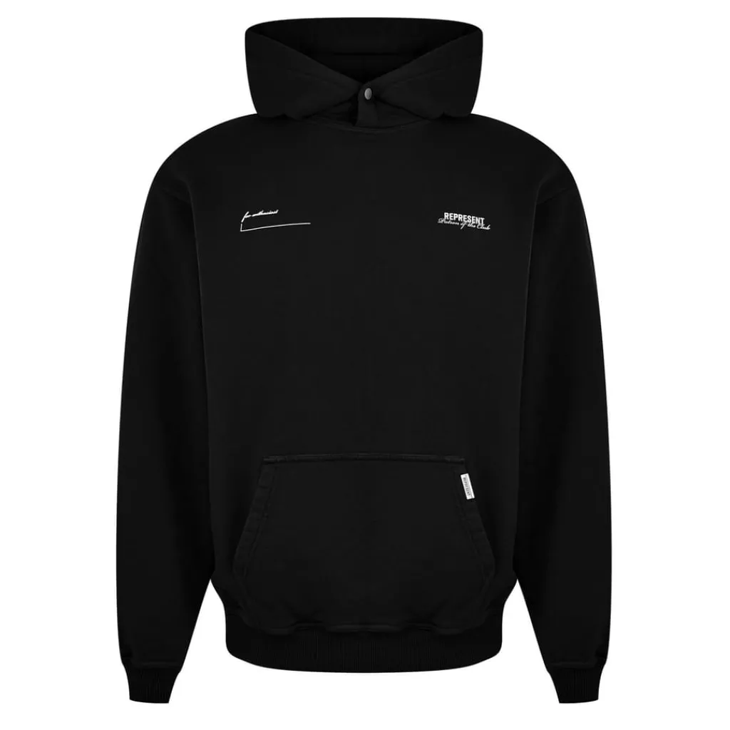 Hoodies*Represent Patron Of The Club Hoodie in Black