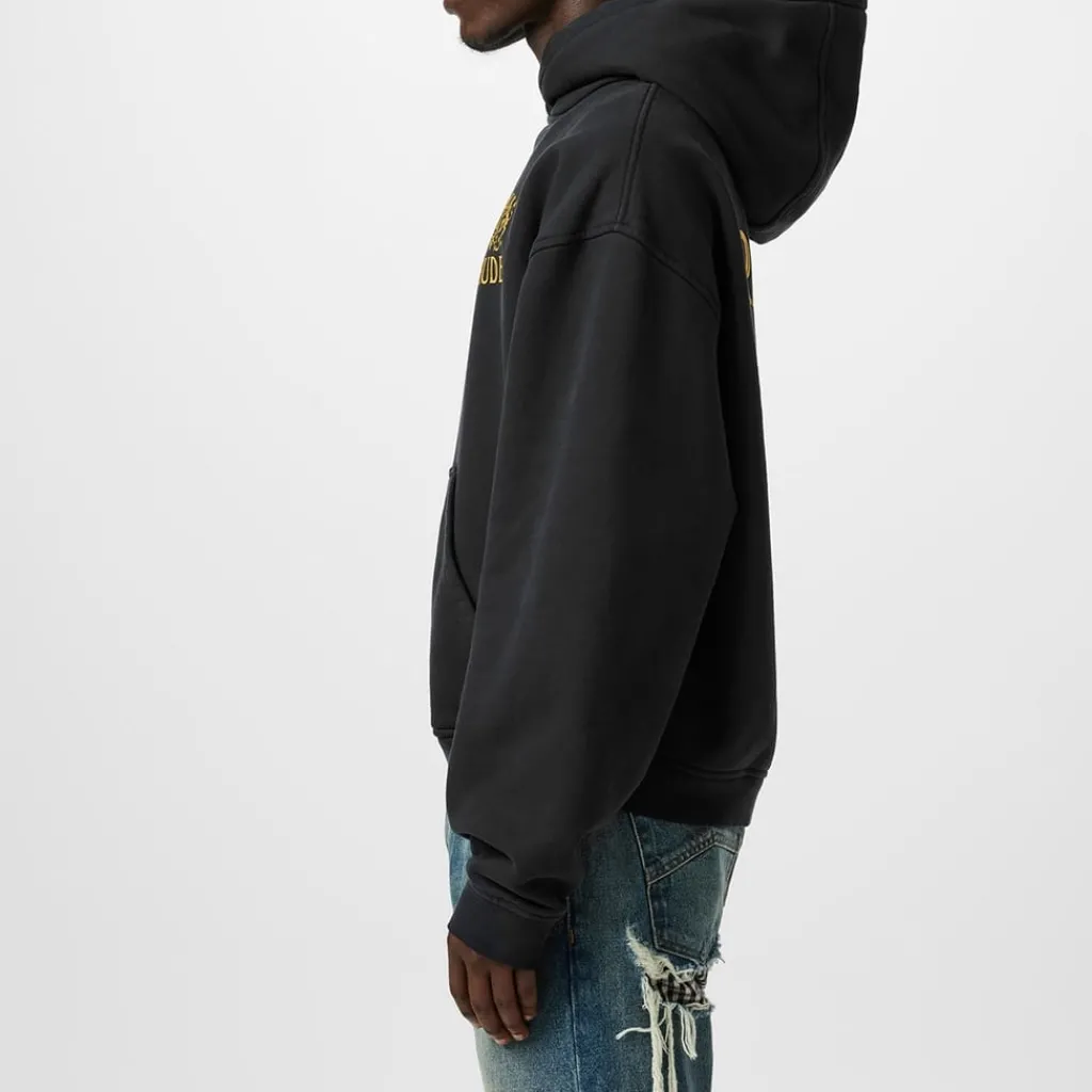Hoodies*Rhude Cresta Hoodie in Black