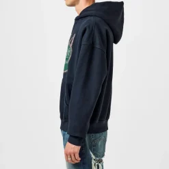 Hoodies*Rhude Riviera Hoodie in Black