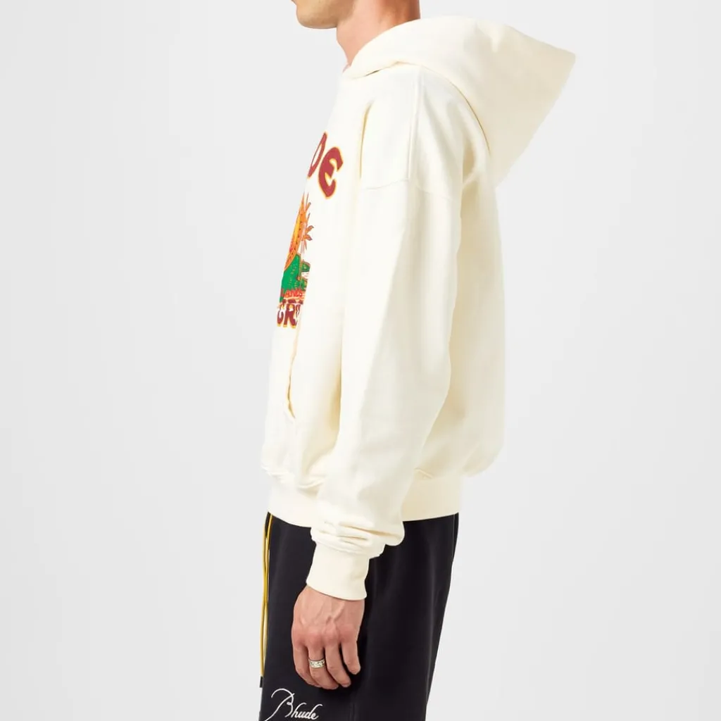 Hoodies*Rhude Saint Croix Hoodie in White
