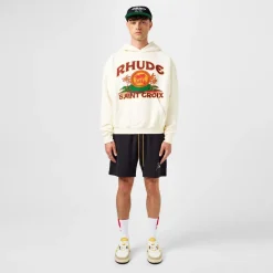 Hoodies*Rhude Saint Croix Hoodie in White