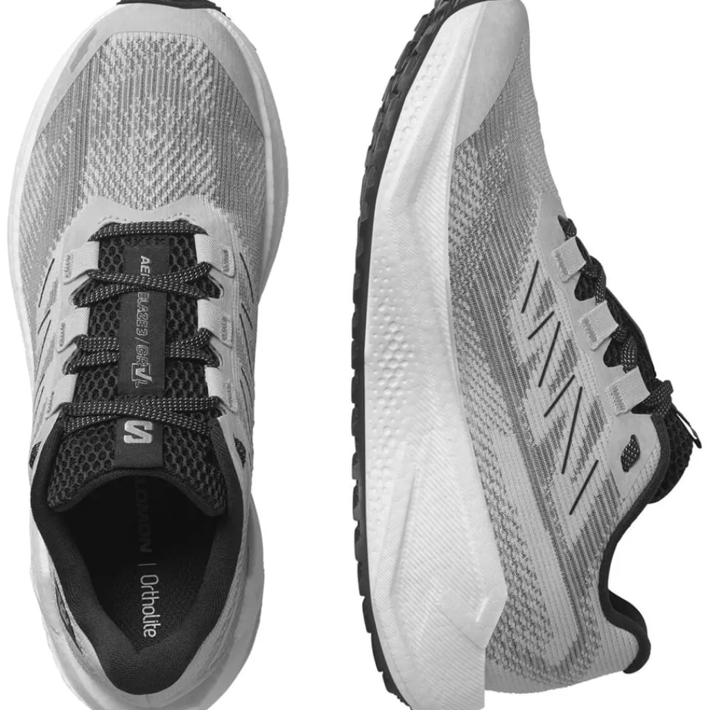 Fitness And Gym Footwear|Running Shoes*Salomon Mens Aero Blaze 3 Trail Running Shoes in Grey