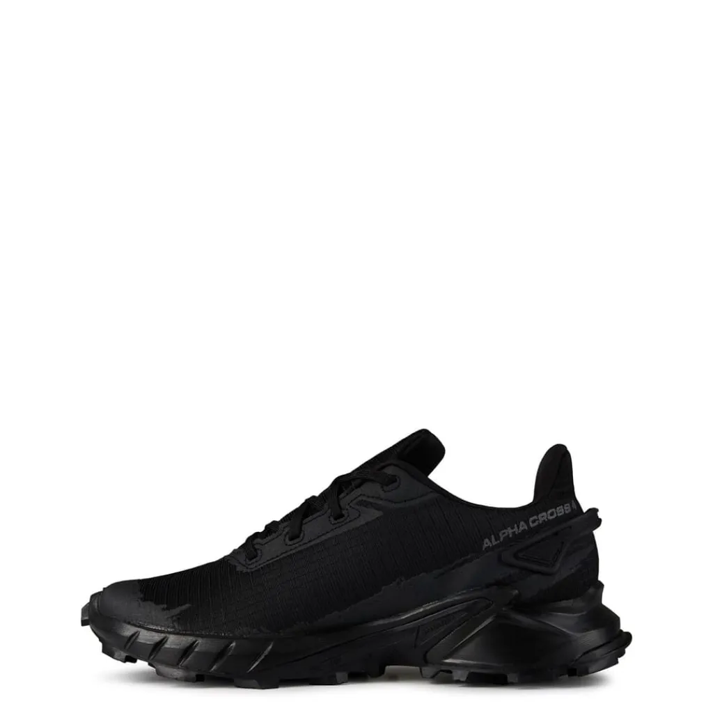 Outdoor Footwear|Shoes*Salomon Mens Alphacross 5 Trail Running Shoes in Black