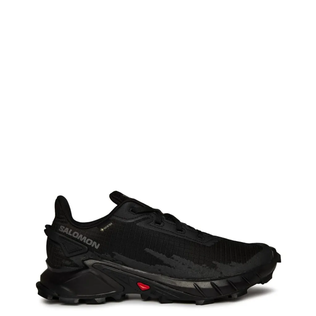 Outdoor Footwear|Shoes*Salomon Mens Alphacross 5 GorE-Tex Trail Running Shoes in Black