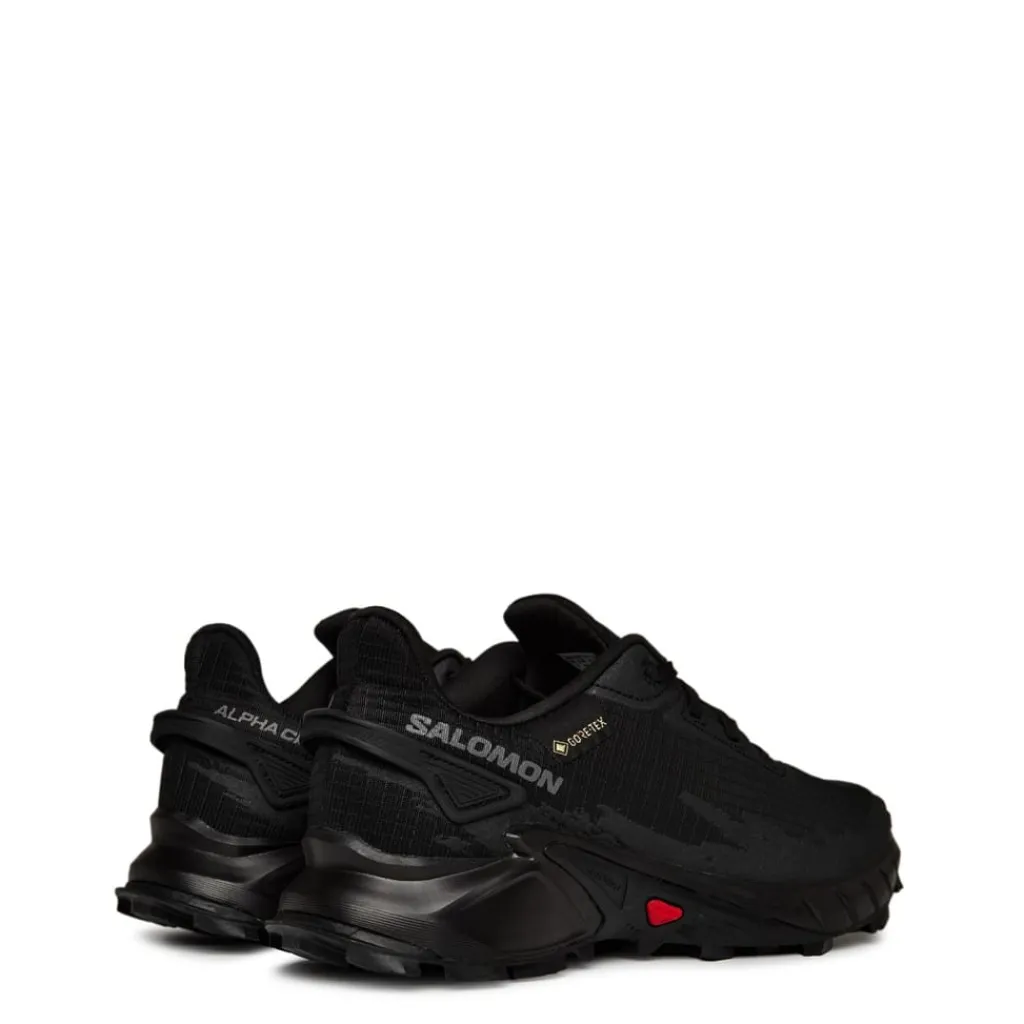 Outdoor Footwear|Shoes*Salomon Mens Alphacross 5 GorE-Tex Trail Running Shoes in Black